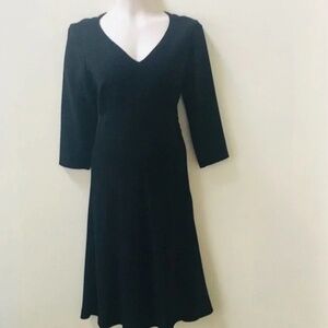 Max Mara Elegant A-line Dress Sz 6